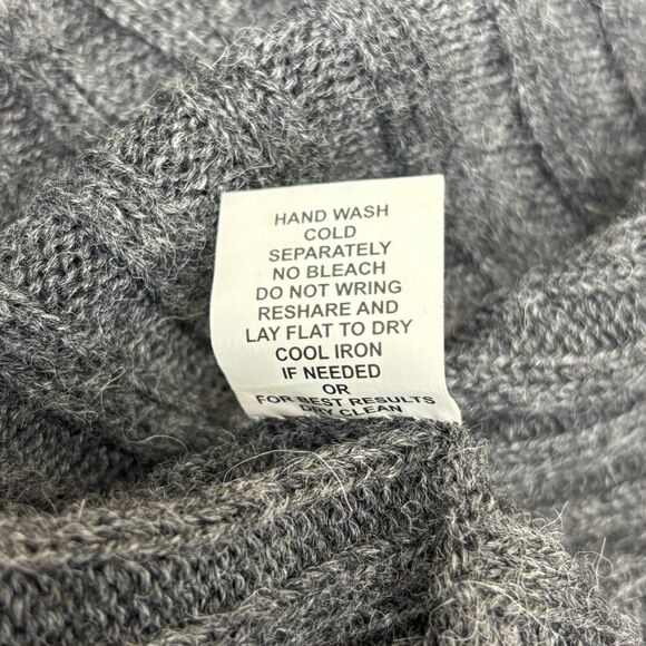 Simply Natural Women Open Cardigan Sweater Size Small Alpaca Peru C024 -8 - Picture 8 of 16